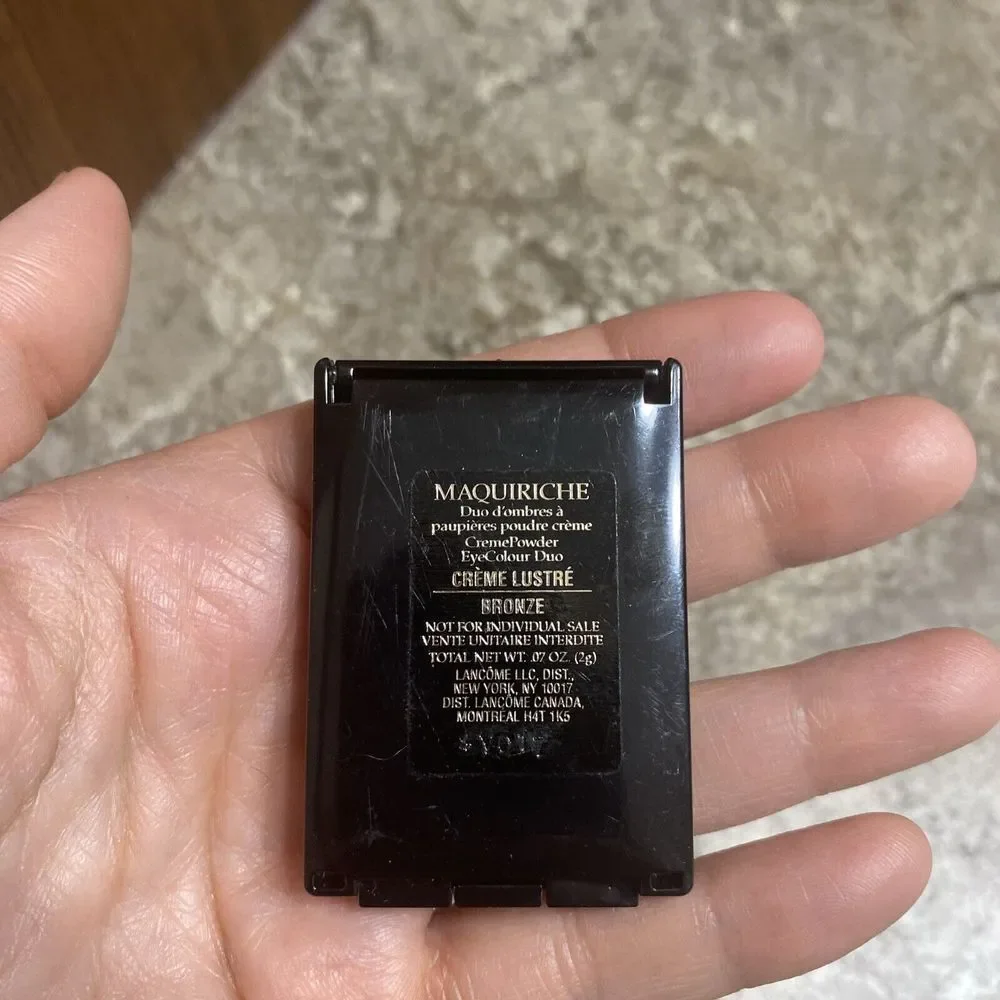 Lancome Maquiriche‎ Creme Powder Eye Colour Duo Creme Lustre/ Bronze